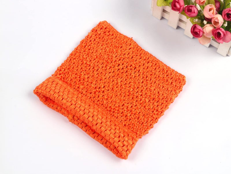 YYCRAFT 9 Inch Width Crochet Tutu Tops for Baby Toddler Girls Infant Chest Wrap for Halloween Dress Up Party(Pack of 10) - Image 5